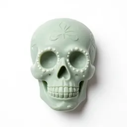 Day of the dead sugar skull