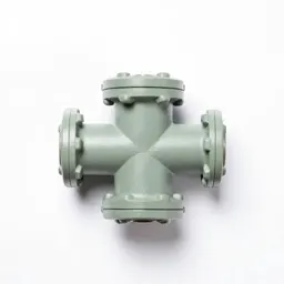 Cast iron pipe flange