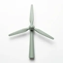 Wind turbine nacelle model
