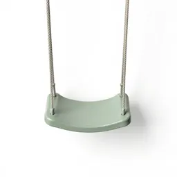 Swing seat on ropes