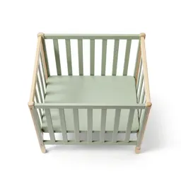 Wooden crib