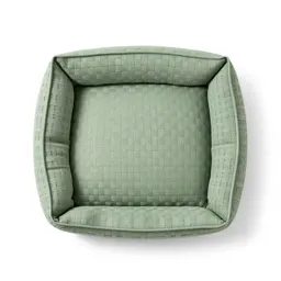 Woven dog bed
