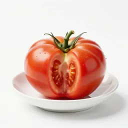Heirloom tomato on the vine