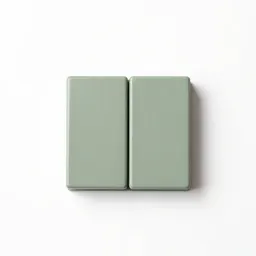 Brass bookend pair