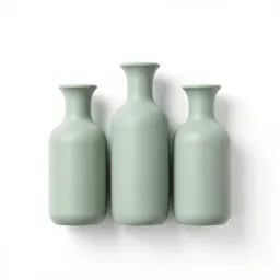 Bud vase trio