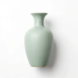 Ceramic vase with a narrow neck