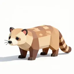 Banded palm civet