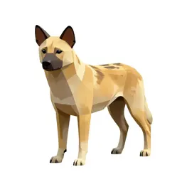 Crab-eating dog