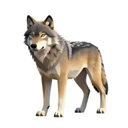 Timber wolf