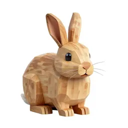 Wood rabbit