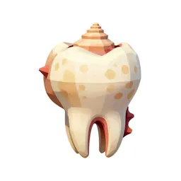 Bleeding tooth