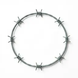 Barbed wire
