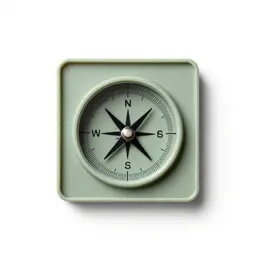 Compass card