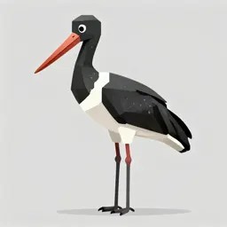 Black stork