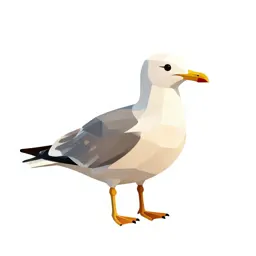 Coastal diving bird