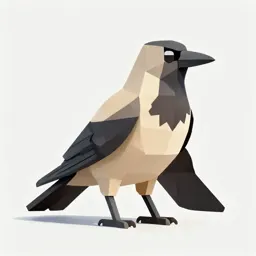 Corvine bird