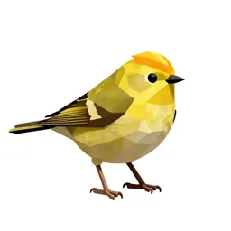 Gold-crowned kinglet