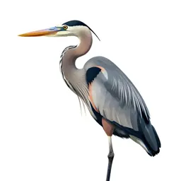 Great blue heron