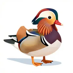 Mandarin duck