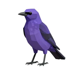 Purple grackle
