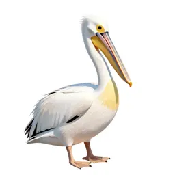 White pelican