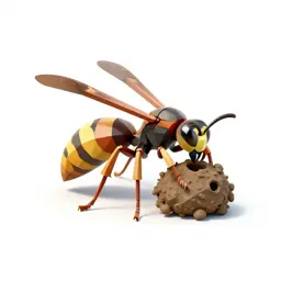 Mason wasp
