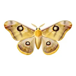 Polyphemus moth
