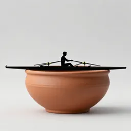 Racing skiff