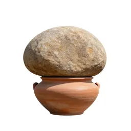 Shore boulder