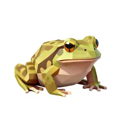 Tongueless frog