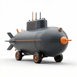 Auxiliary research submarine