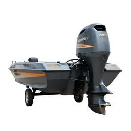 Outboard motorboat