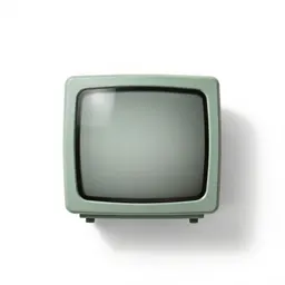Tricolor television tube