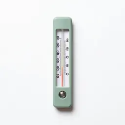 Self-registering thermometer