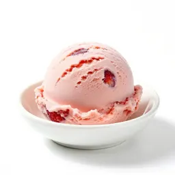 Strawberry ice cream