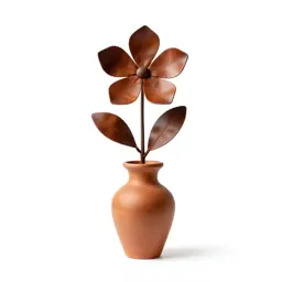 Leather flower