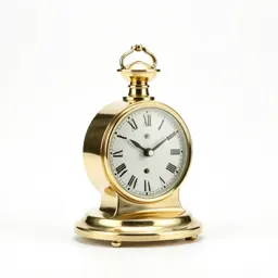 Brass carriage clock