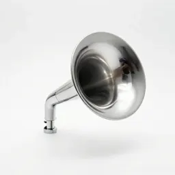 Phonograph with a horn