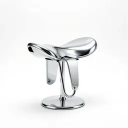 Saddle on a stand