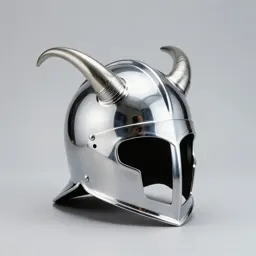 Horned helm