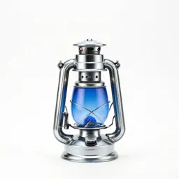 Lantern of blue flame