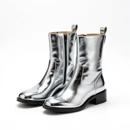 Pair of leather boots