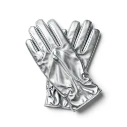 Pair of leather gloves