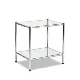Nightstand with a shelf