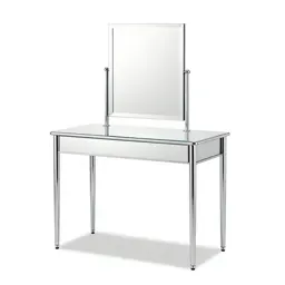 Vanity table with a mirror