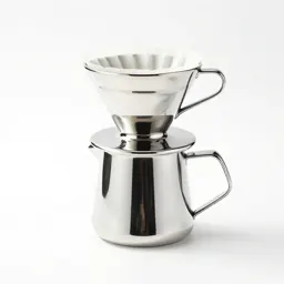 Ceramic pour-over dripper