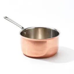 Copper saucepan