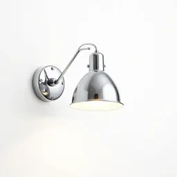 Swing-arm wall lamp