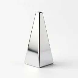 Prism splitting light