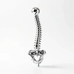 Spine anatomical model